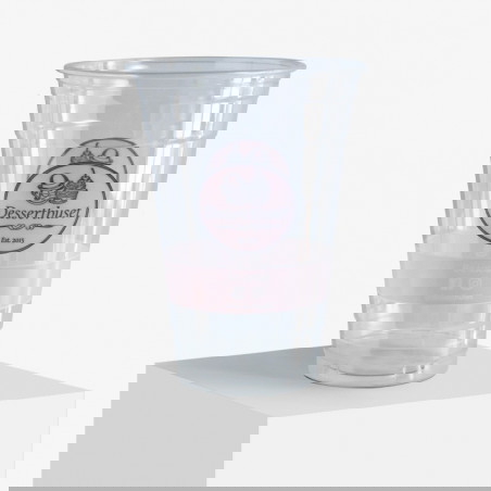 Gobelet en plastique de 450 ml avec logo 'Desserthuset'