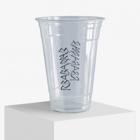 Gobelet plastique 450 ml personnalisé avec logo 'Rbabarrab'