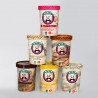 Tarrinas de helado con tapas personalizadas con logo y diseño de Nicecream