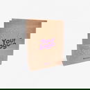 8L papirspose i kraft med dit logo