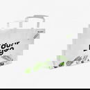 15L vit papperspåse med håndtag med logotyp