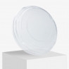 Clear plastic lid for 1100+ ml paper bowl