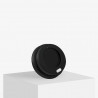 Standard black plastic lid for paper cups