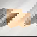 Bolsas de papel kraft con logo de 'Stempel - bar & kitchen'