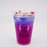 Custom printed plastic cup for cold drinks