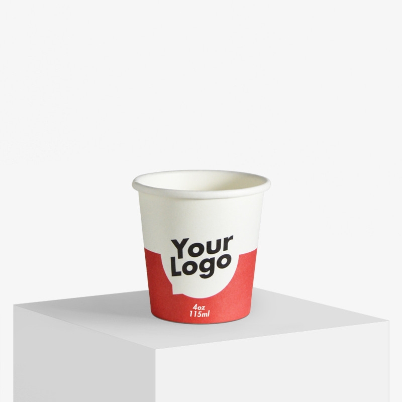 Recyclable Paper Cup 4 oz (50 pieces)