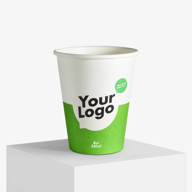 Green Paper Cups – I'm a Green Cup Single Wall BioCups