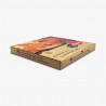 Large size square pizza box with custom design