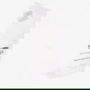 Vit brödpåse i storlek S med tryckt logotyp "treego"