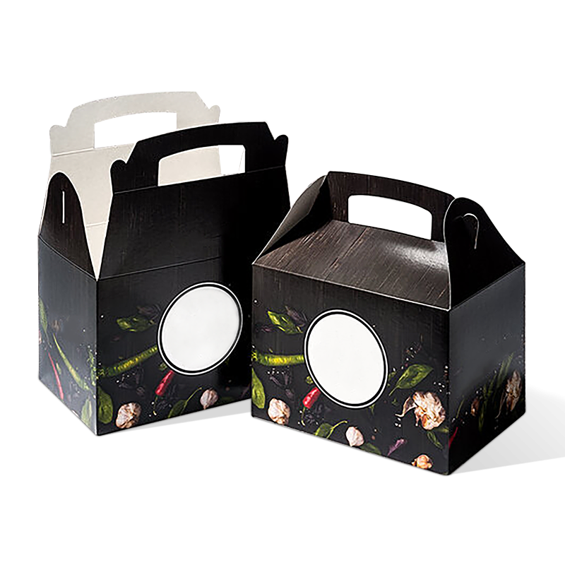 Boîtes à picnic en carton imprimées avec un design personnalisé