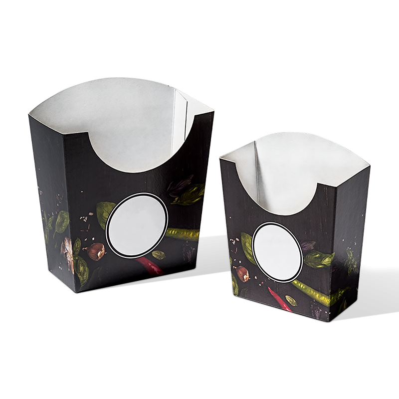 French fry boxes with custom print