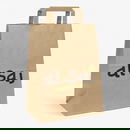 Sac en papier kraft brun 14L avec logo