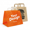 Wholesale paper bags with custom print