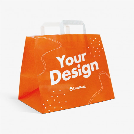 Wholesale paper bags with custom print