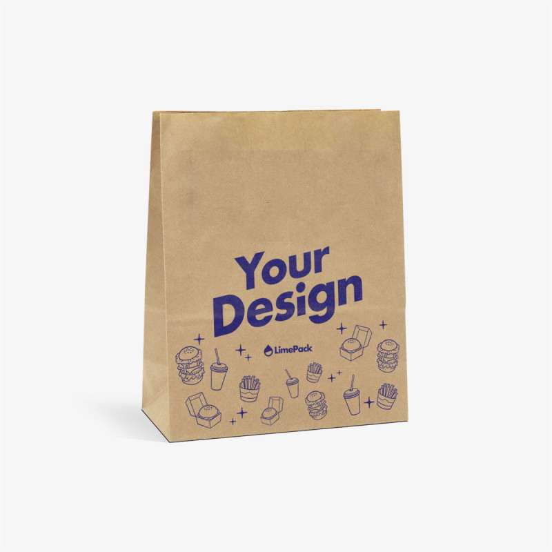Block bottom Paper bags