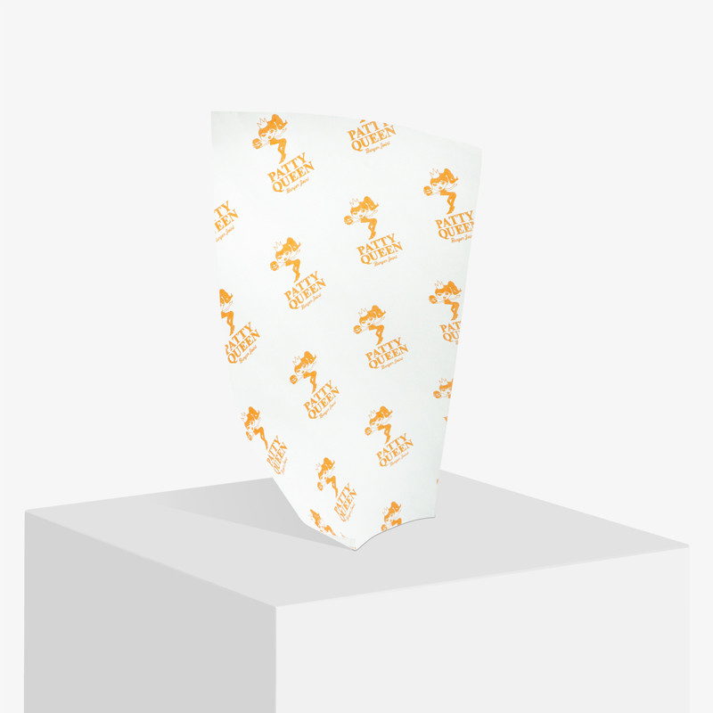 1 colour print on white paper for Patty Queen