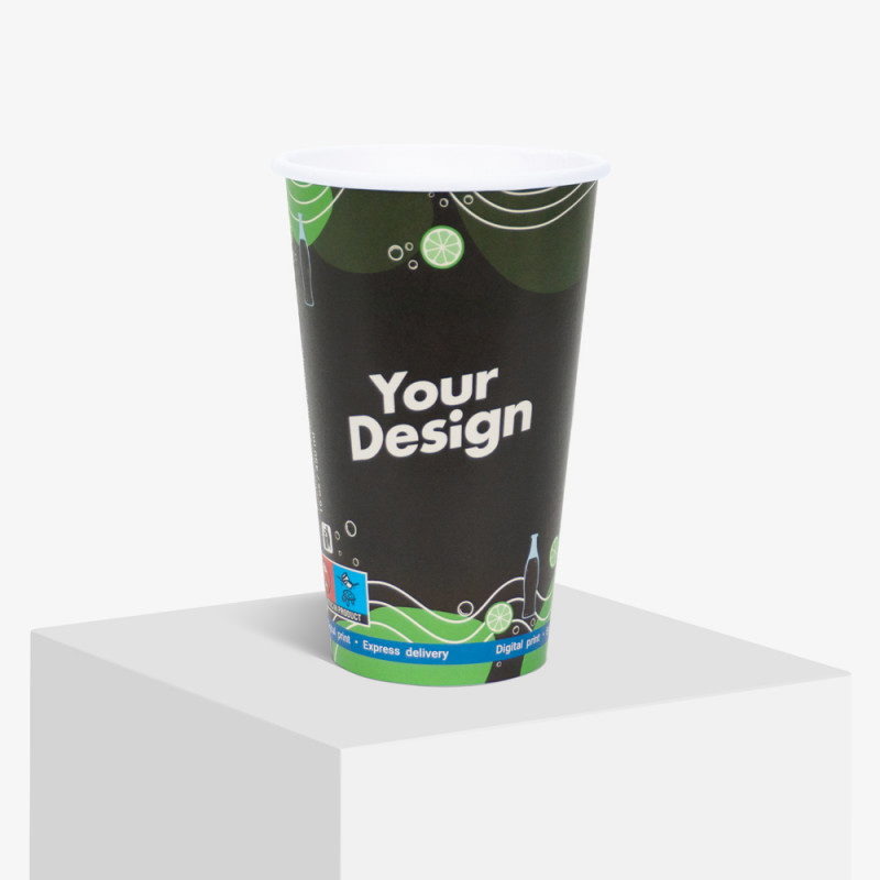 20 oz single wall paper cups