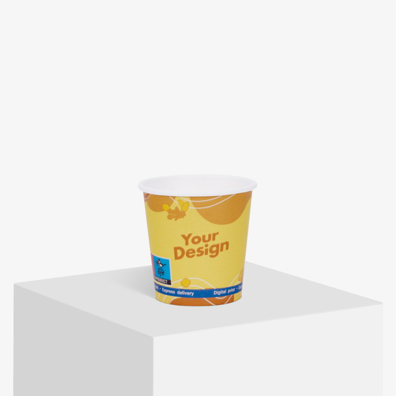 4 oz single wall paper cups