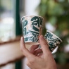 Branded 4 oz and 7 oz single wall cups for Planten Coffee