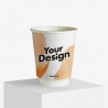 8 oz double wall paper cup