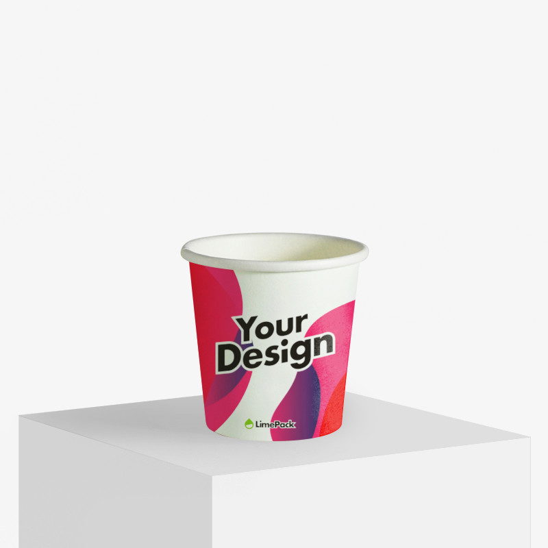 4 oz single wall paper cup