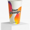 16 oz single wall paper cup