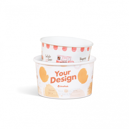 Copos de gelado por atacado