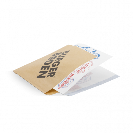 Sachet ingraissable ouvert