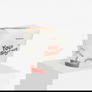 Foldable noodle box with logo in size 480 ml