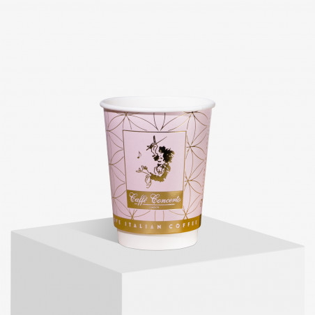 Hot foil paper cups