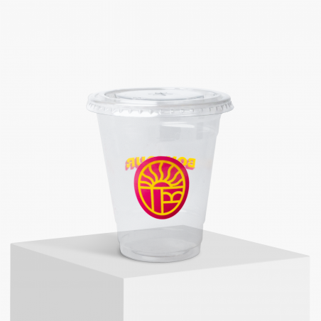 Låg til plastikkrus