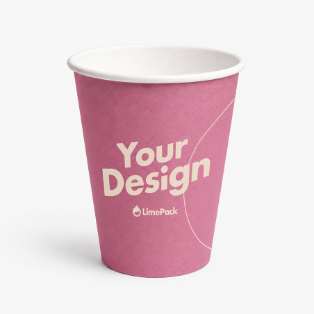 Custom takeaway coffee cups