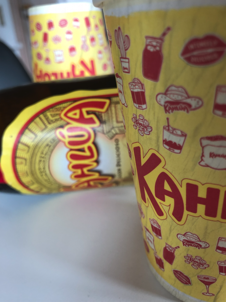 Kahlua Paper cups