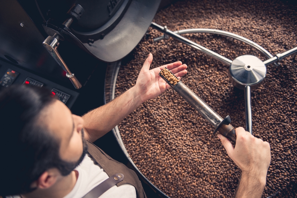 in-house coffee production