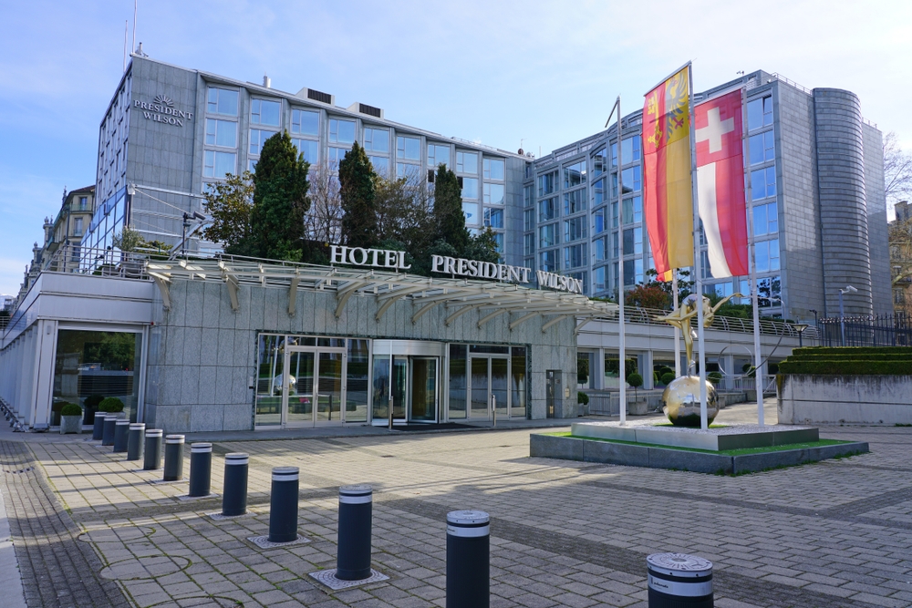 Hotel President Wilson in Geneva Switzerland