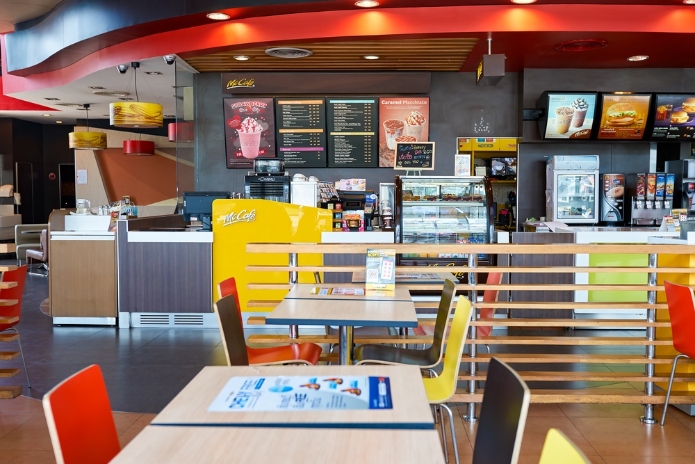 burger joint interior