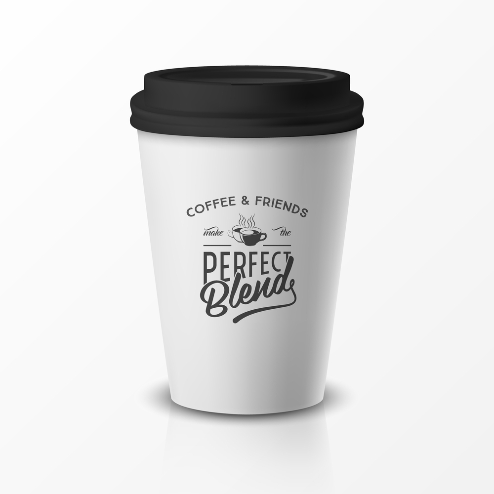 branded coffee paper cup