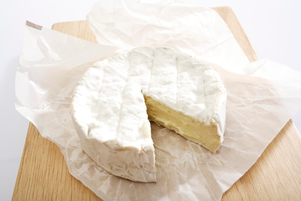 cheese on greaseproof paper