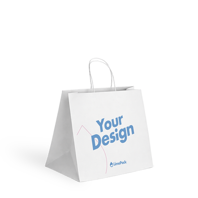 Twisted handle bags