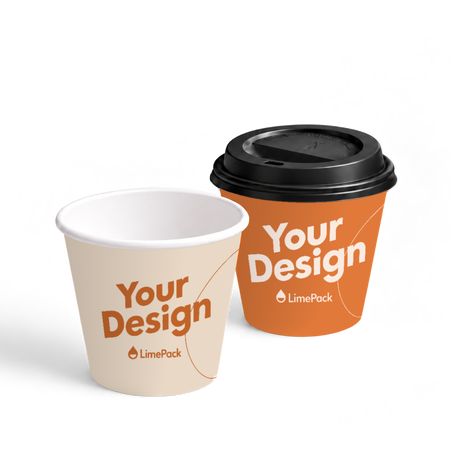 Espresso pappbecher bedrucken lassen -100 ml
